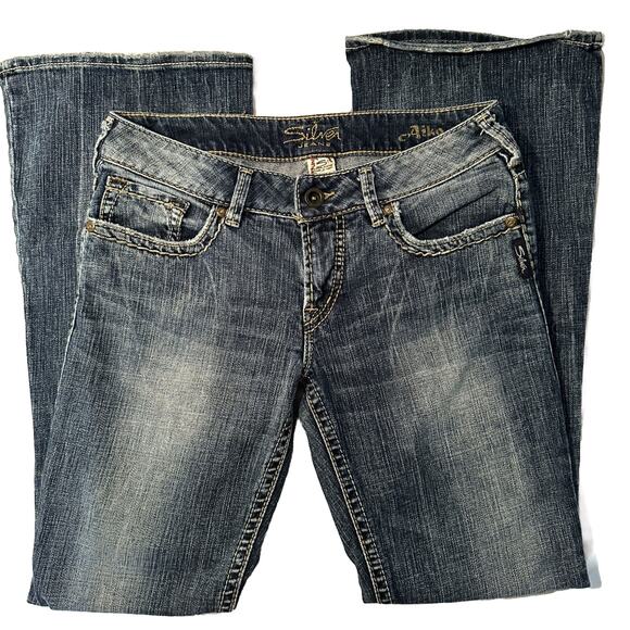 Silver Jeans Woman's Flare Aiko Size 23 - Picture 1 of 7